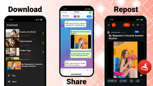 초간편 모든 동영상 다운로더 screenshot