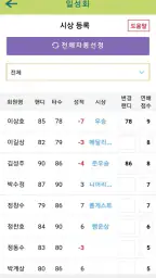 총무수첩[일반모임/골프모임] 미납회비, 결산 등 screenshot