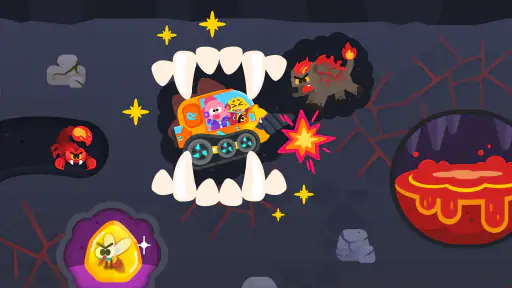 코코비 공룡 월드 - 어린이 화석 발굴, 쥬라기 배틀 screenshot
