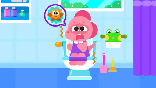 코코비 습관 놀이 - 정리, 요리, 화장실, 청소 screenshot