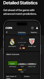 COPA: 축구 예측 screenshot