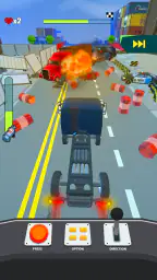 크레이지 러시 3D - 카 레이싱 screenshot