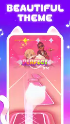 타일 점프 : 뮤직 볼 리듬 & 음악 피아노 음악게임 screenshot