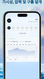 풍향 레이더 지도 - 풍속계 screenshot
