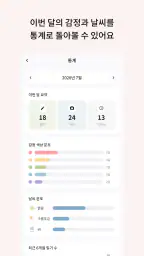 하루일기, 다이어리, 메모 - 팔레트 screenshot