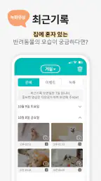 헬로코코 - 펫CCTV, AI 감지, 펫캠, 영상대화 screenshot