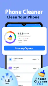 휴대폰 청소앱 휴대폰 클리너 및 파일 클리너 screenshot
