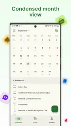 휴일 달력 screenshot