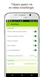 180.no - Se hvem som ringer screenshot