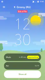 1Muslim: Bønnetider, Azan screenshot