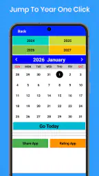 2026 Kalender screenshot