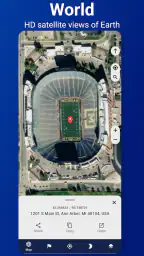 3D Earth Map - Satellite View screenshot