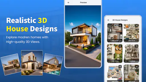 3D Husdesign Plan screenshot