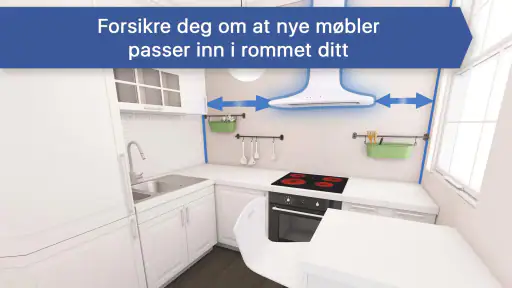3D kjøkkendesign: interiør app screenshot