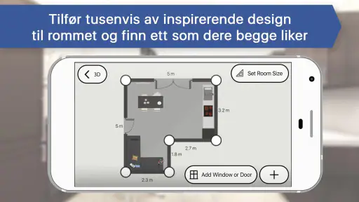 3D kjøkkendesign: interiør app screenshot