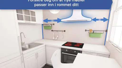 3D kjøkkendesign: interiør app screenshot