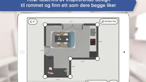 3D kjøkkendesign: interiør app screenshot