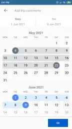 90 Days Schengen screenshot