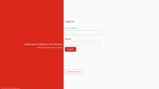 Adecco Time Norway screenshot