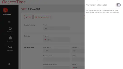 Adecco Time Norway screenshot