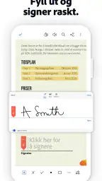 Adobe Acrobat Reader esign PDF screenshot
