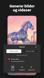 Adobe Firefly KI-generator screenshot