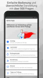 AEVO-Held Prüfungsvorbereitung screenshot