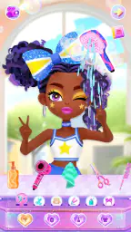 Aha Makeover: salongspill screenshot