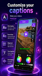 AI Auto billedtekster screenshot