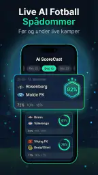 AI Fotballprediksjoner screenshot