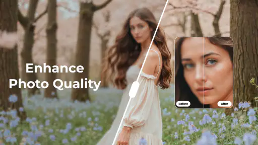 AI Fotoforbedrer: Rediger screenshot