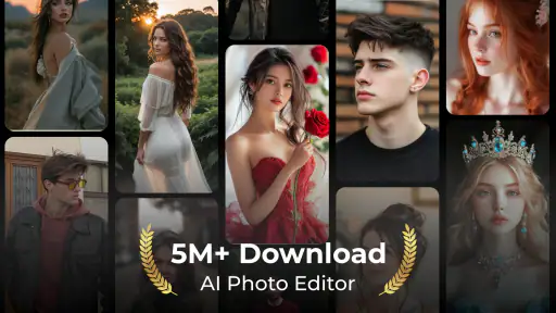 AI Fotoforbedrer: Rediger screenshot