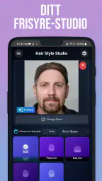 AI Frisyrstudio screenshot