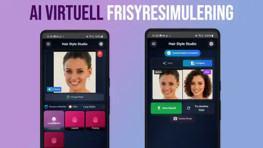 AI Frisyrstudio screenshot