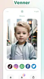 AI Future Baby Generator App screenshot