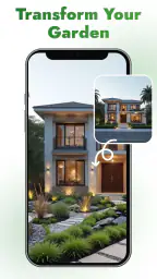 AI Garden Design Landscape Art screenshot