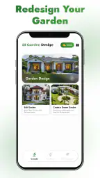 AI Garden Design Landscape Art screenshot