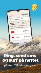 Airalo eSIM Reise og Internett screenshot