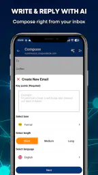 AllMail AI – smart e-mailapp screenshot