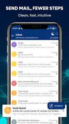 AllMail AI – smart e-mailapp screenshot