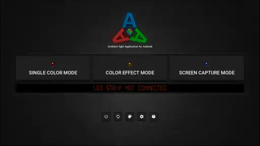 Ambient light Application screenshot