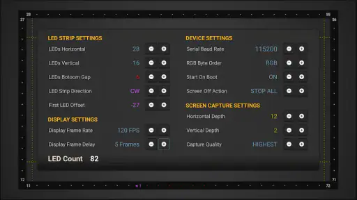 Ambient light Application screenshot
