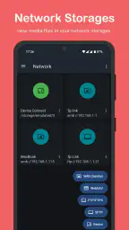 AnExplorer Share-filbehandler screenshot