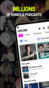 Anghami: Play music & Podcasts screenshot