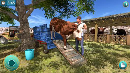 animal farm sim farming spill screenshot
