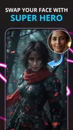 Ansiktsbytte - Fotoredigerer screenshot