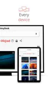 AnyDesk fjärrskrivbord screenshot