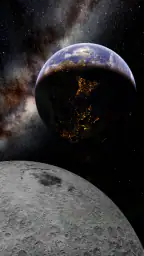 AoE: 3D Earth Live Wallpaper screenshot