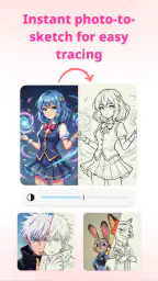 AR Draw Cartoon - Anime Sketch screenshot
