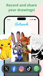 AR Draw Cartoon - Anime Sketch screenshot